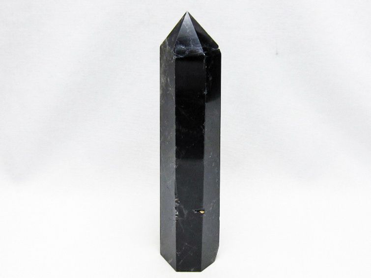 モリオン 純天然 黒水晶 六角柱 [t401-5321] 1枚目