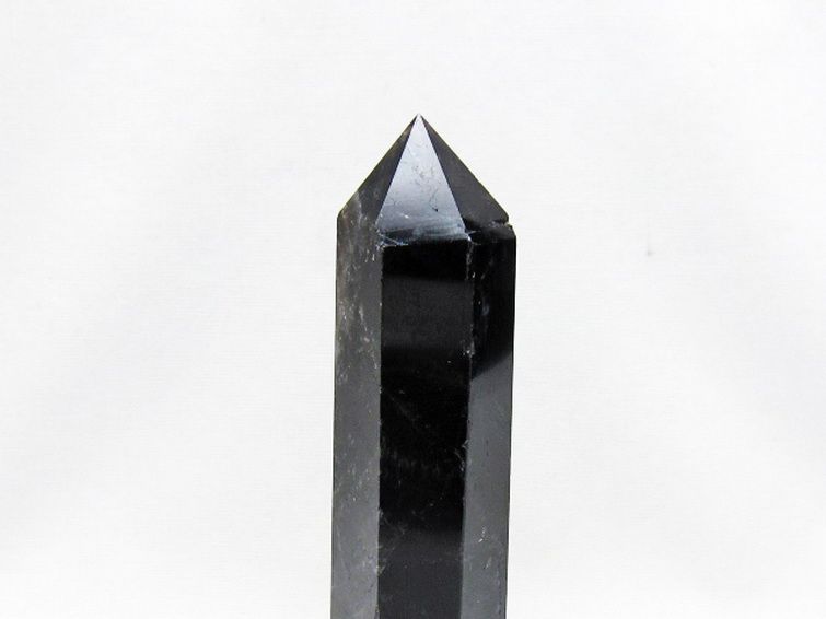 モリオン 純天然 黒水晶 六角柱 [t401-5321] 2枚目