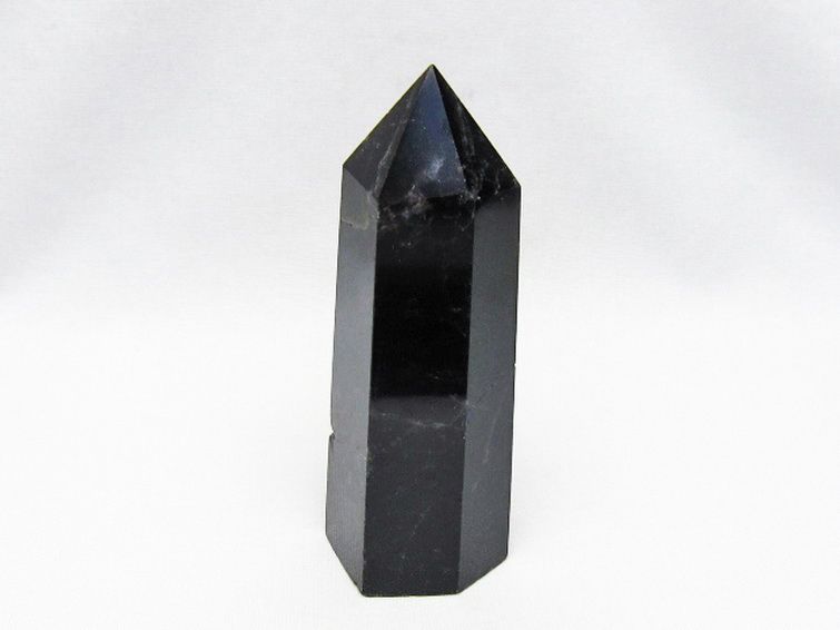 モリオン 純天然 黒水晶 六角柱 [t401-5329] 1枚目