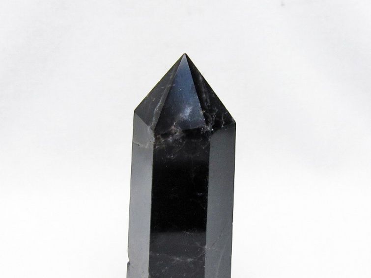 モリオン 純天然 黒水晶 六角柱 [t401-5329] 2枚目