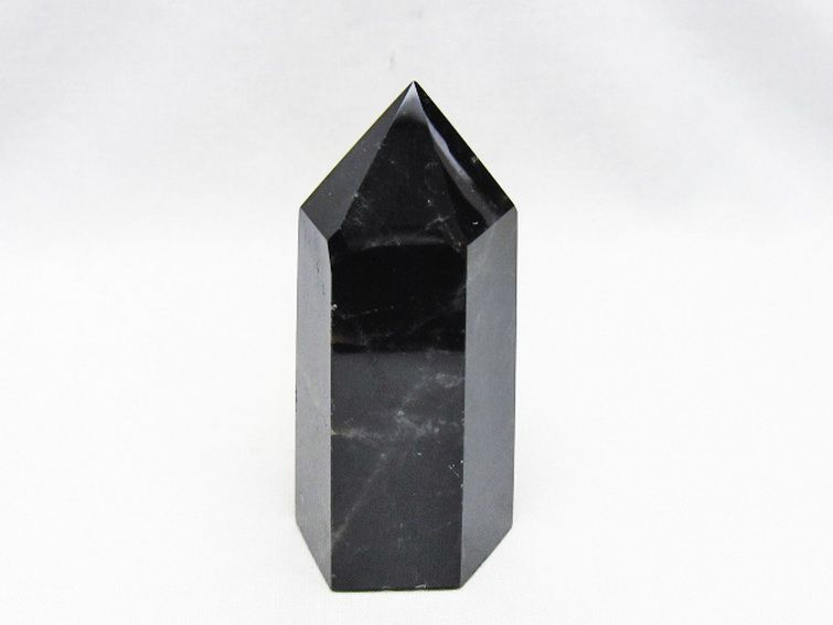 モリオン 純天然 黒水晶 六角柱 [t401-5330] 1枚目