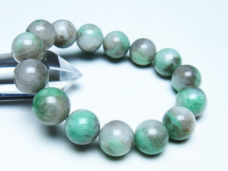 エメラルド ブレスレット 14mm [t402-3370] 1枚目