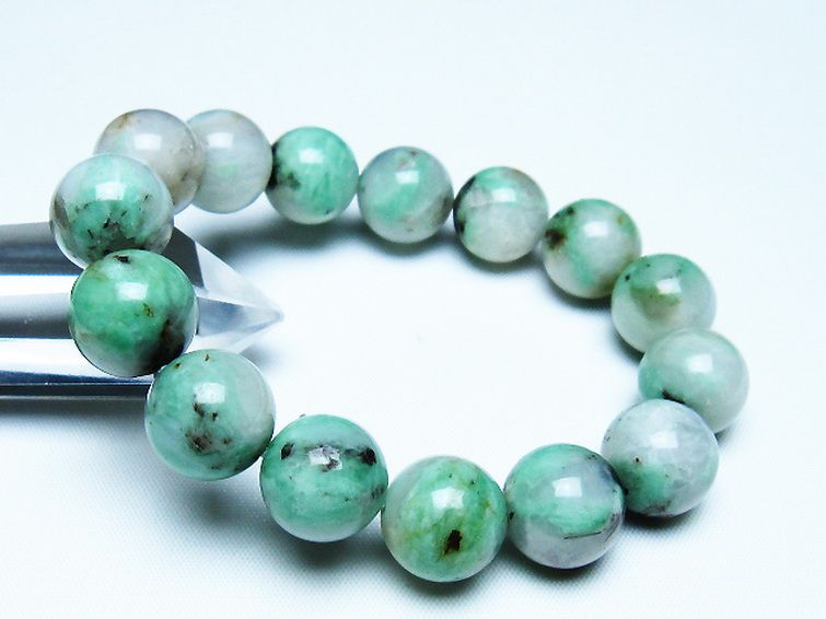 エメラルド ブレスレット 14mm [t402-3419] 1枚目