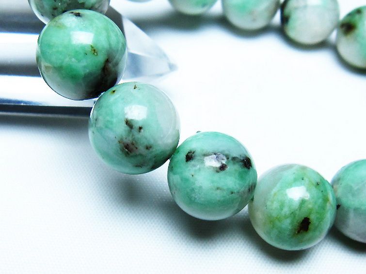 エメラルド ブレスレット 14mm [t402-3419] 3枚目