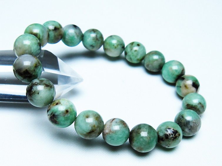 エメラルド ブレスレット 11mm [t402-3425] 1枚目