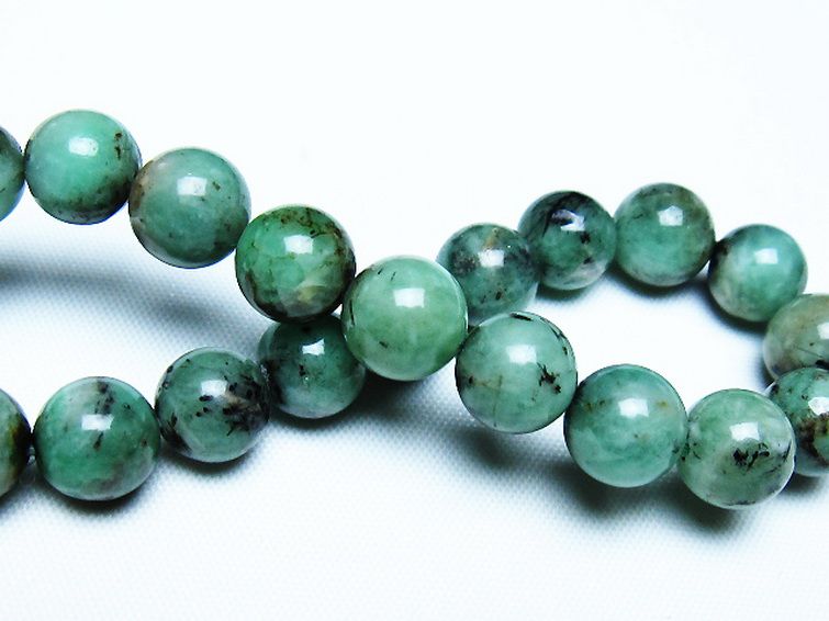 エメラルド ブレスレット 9mm [T402-3435] 2枚目