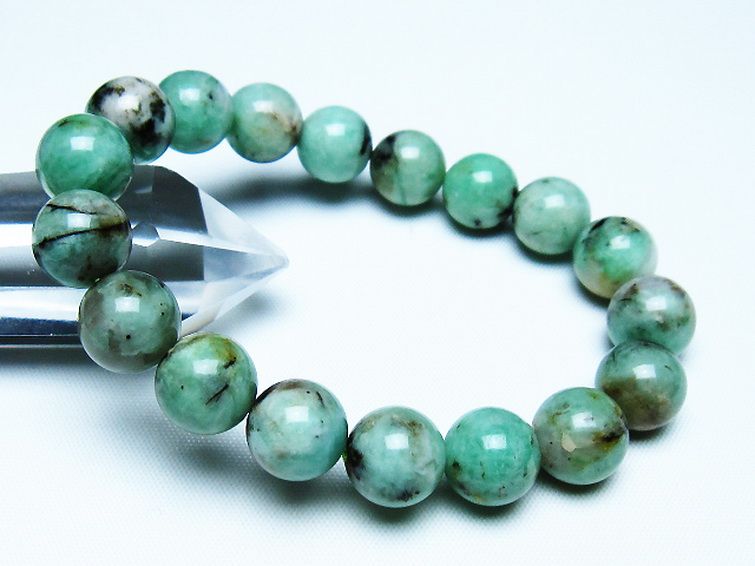 エメラルド ブレスレット 11mm [T402-3446] 1枚目