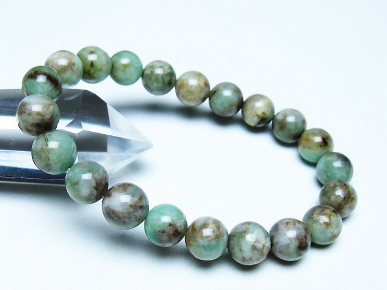 エメラルド ブレスレット 9mm [T402-3462] 1枚目