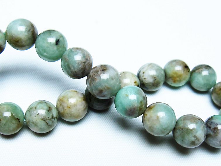 エメラルド ブレスレット 9mm [T402-3462] 2枚目