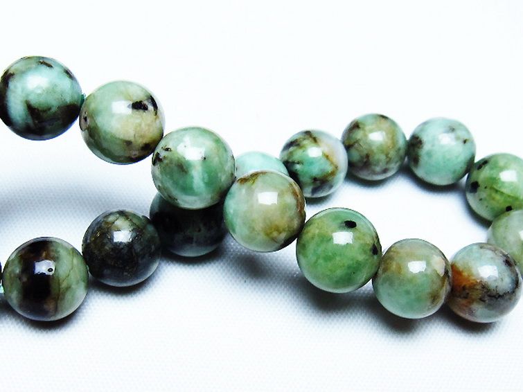 エメラルド ブレスレット 10mm [T402-3463] 2枚目