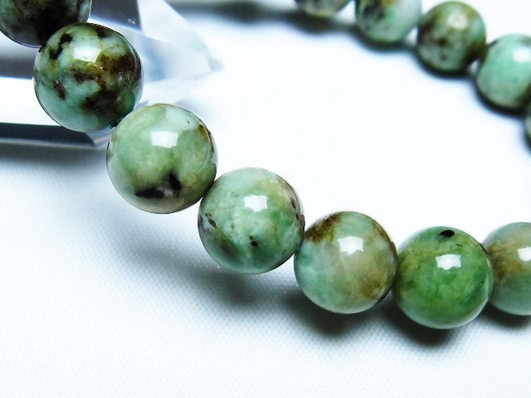 エメラルド ブレスレット 10mm [T402-3463] 3枚目