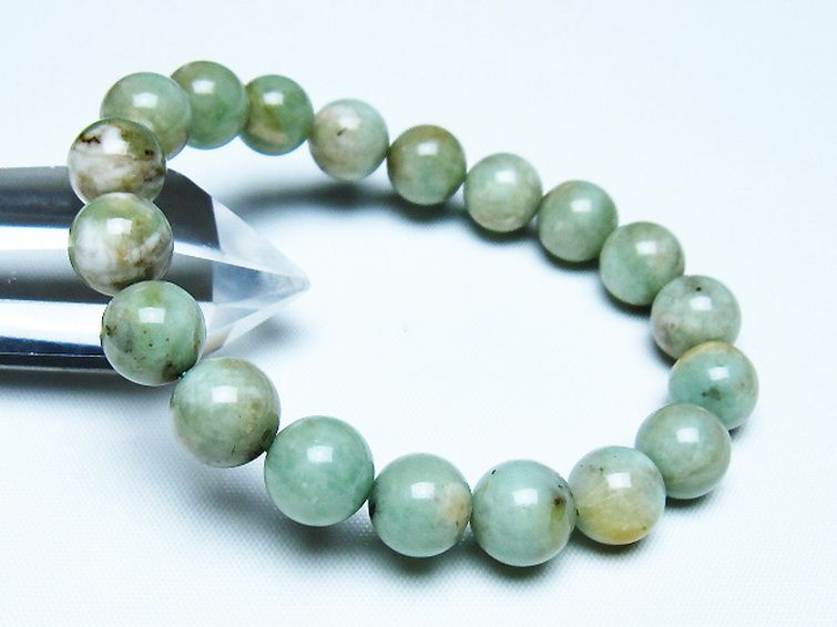 エメラルド ブレスレット 10mm [T402-3471] 1枚目