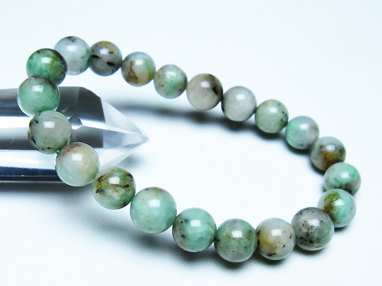 エメラルド ブレスレット 9mm [t402-3472] 1枚目