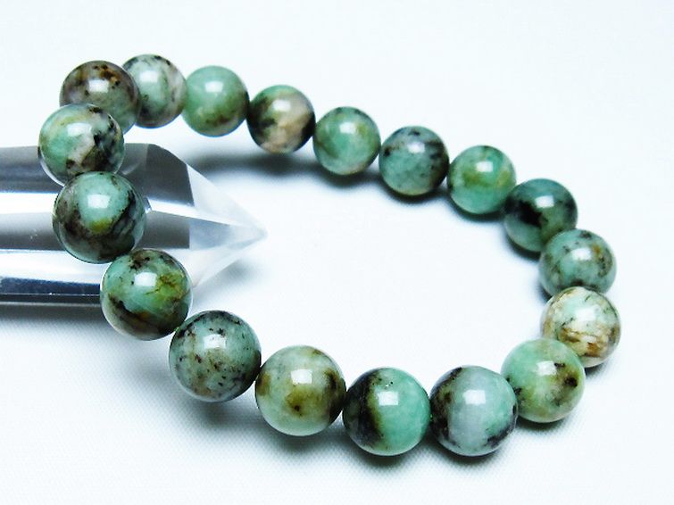 エメラルド ブレスレット 11mm [T402-3482] 1枚目