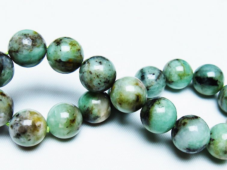 エメラルド ブレスレット 11mm [T402-3482] 2枚目