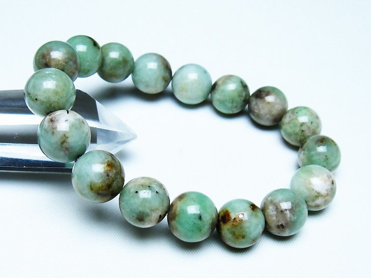 エメラルド ブレスレット 12mm [T402-3485] 1枚目