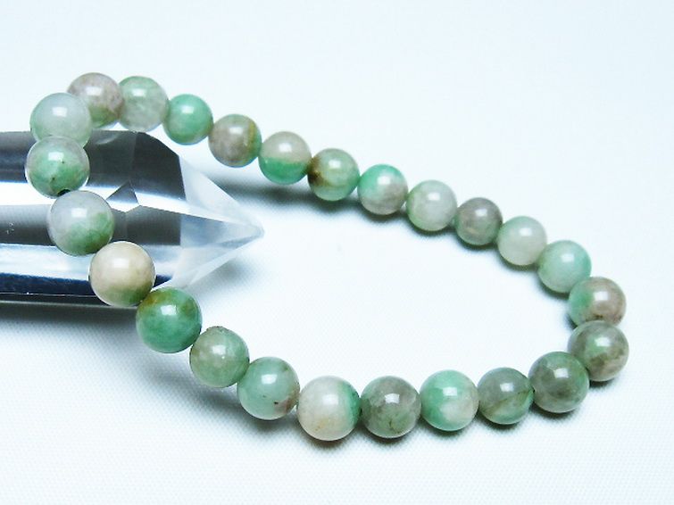 エメラルド ブレスレット 7mm [T402-3487] 1枚目