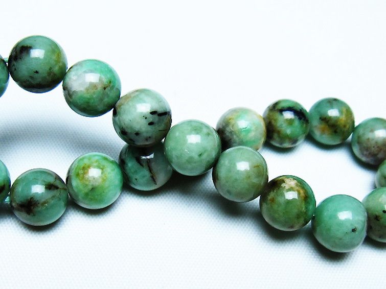 エメラルド ブレスレット 10mm [T402-3490] 2枚目