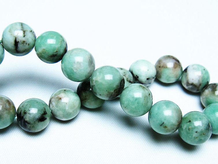 エメラルド ブレスレット 10mm [T402-3491] 2枚目