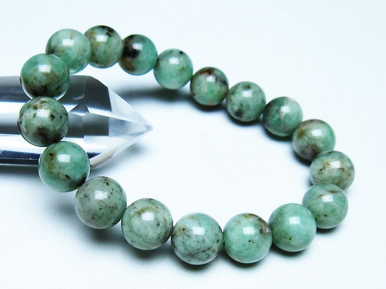 エメラルド ブレスレット 11mm [t402-3493] 1枚目