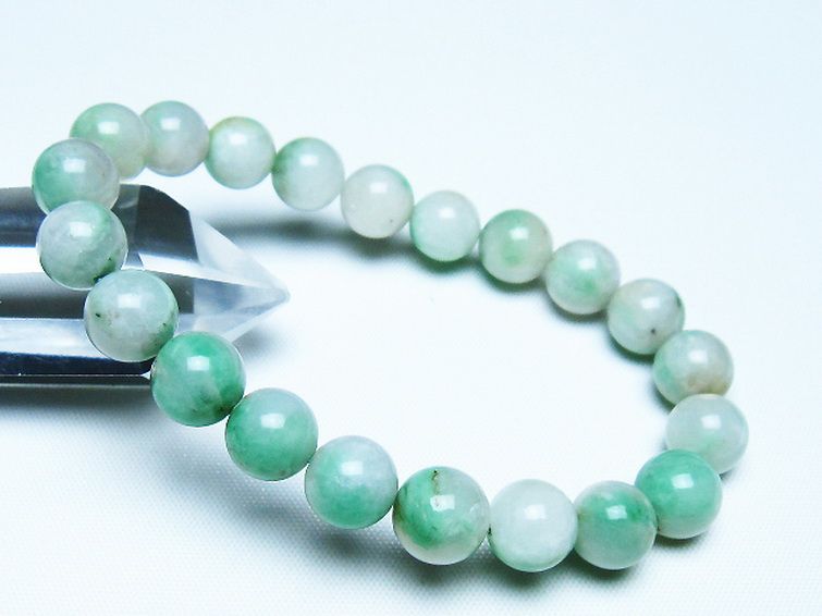 エメラルドブレスレット 楽天市場】エメラルド ブレスレット 7.5-8mm ブラジル産 一点物 天然石