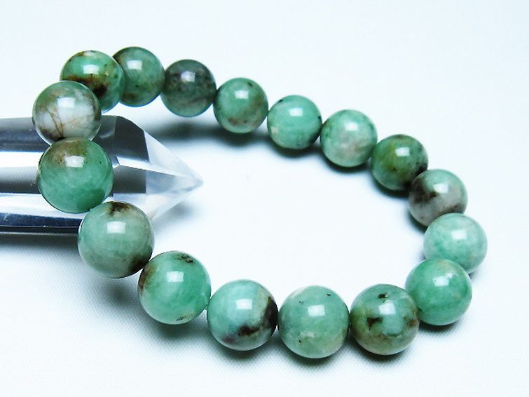 エメラルド ブレスレット 12mm [T402-3535] 1枚目