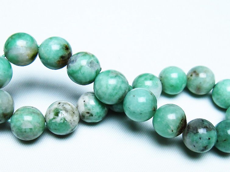 エメラルド ブレスレット 10mm [t402-3545] 2枚目