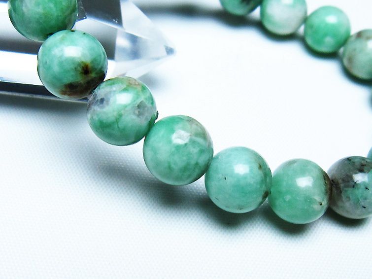 エメラルド ブレスレット 10mm [t402-3545] 3枚目
