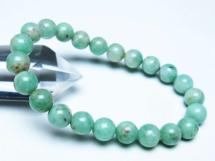 エメラルド ブレスレット 8mm [t402-3554] 1枚目