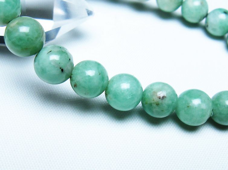 エメラルド ブレスレット 8mm [t402-3554] 3枚目