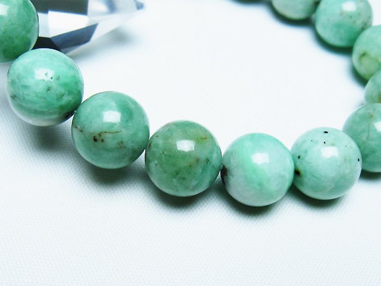 エメラルド ブレスレット 12mm [T402-3565] 3枚目