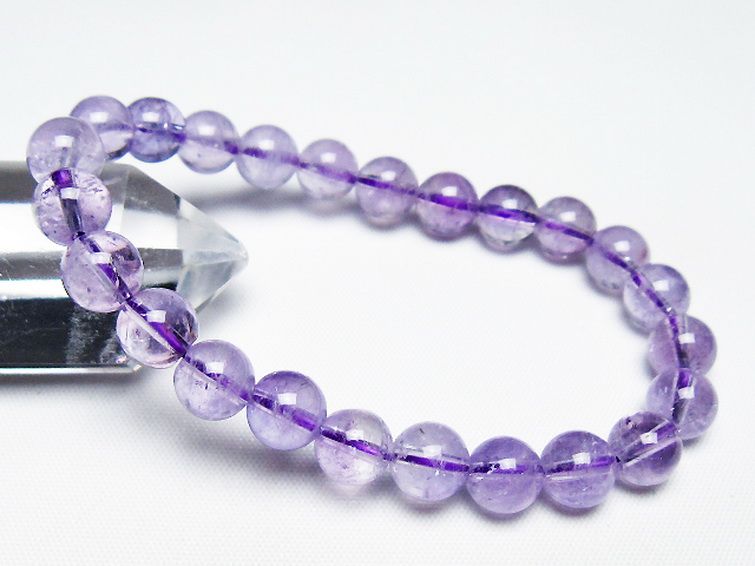 アメジスト ブレスレット 8mm [t403-17699] 1枚目