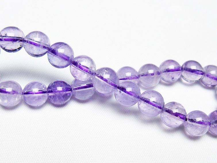アメジスト ブレスレット 8mm [t403-17699] 2枚目