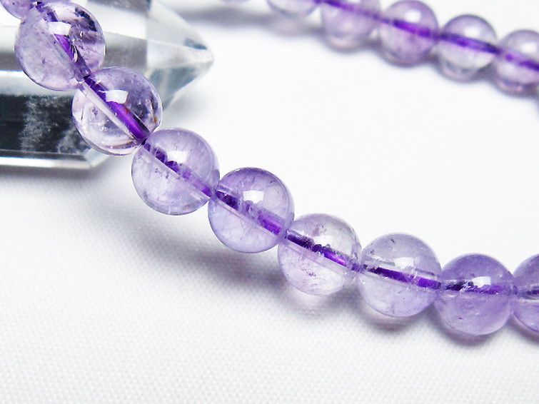 アメジスト ブレスレット 8mm [t403-17699] 3枚目