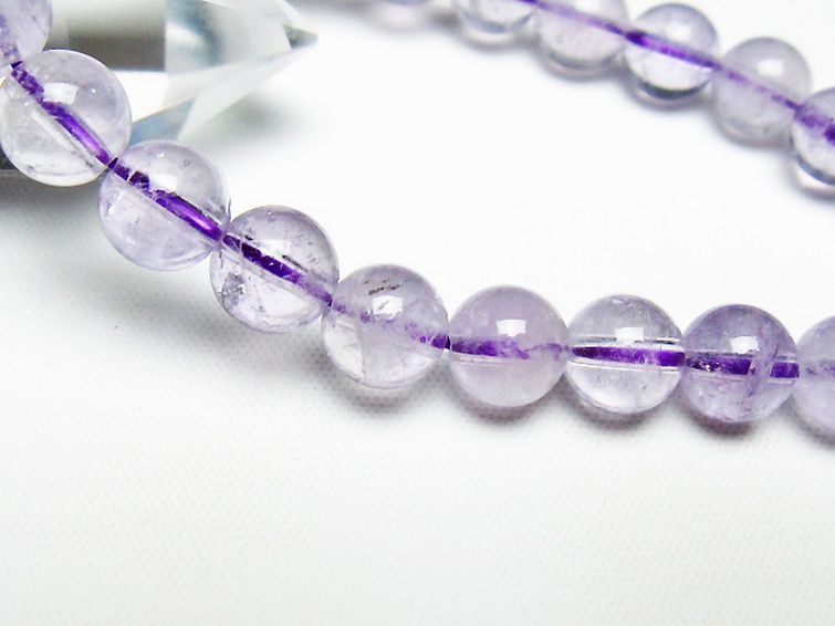 アメジスト ブレスレット 8mm [T403-17963] 3枚目
