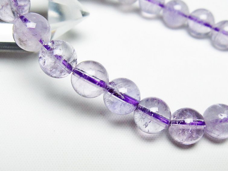アメジスト ブレスレット 8mm [T403-17968] 3枚目