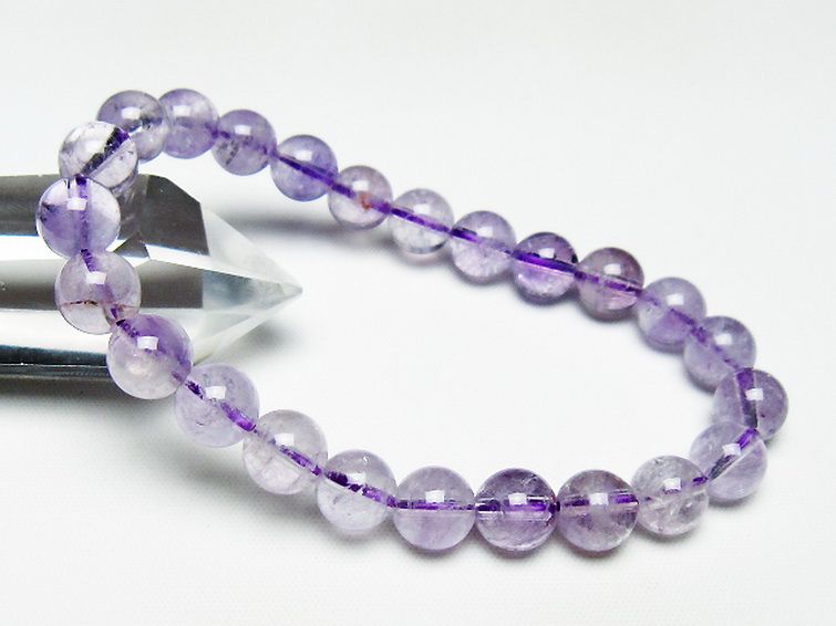 アメジスト ブレスレット 8mm [t403-18003] 1枚目