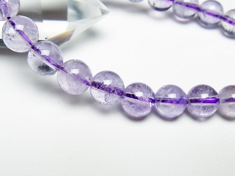 アメジスト ブレスレット 8mm [T403-18004] 3枚目