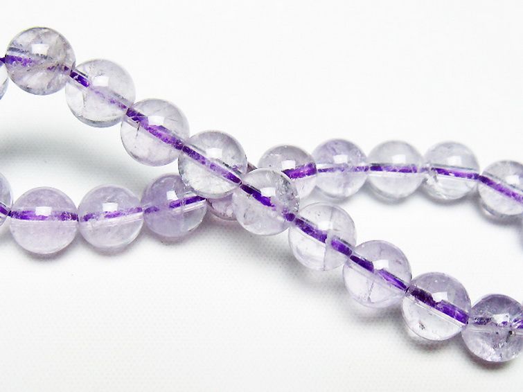 アメジスト ブレスレット 8mm [T403-18009] 2枚目