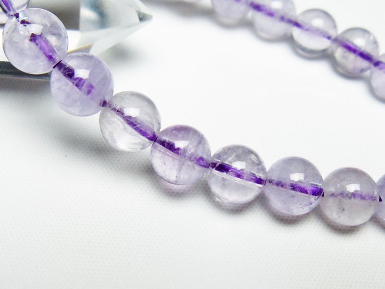 アメジスト ブレスレット 8mm [T403-18011] 3枚目