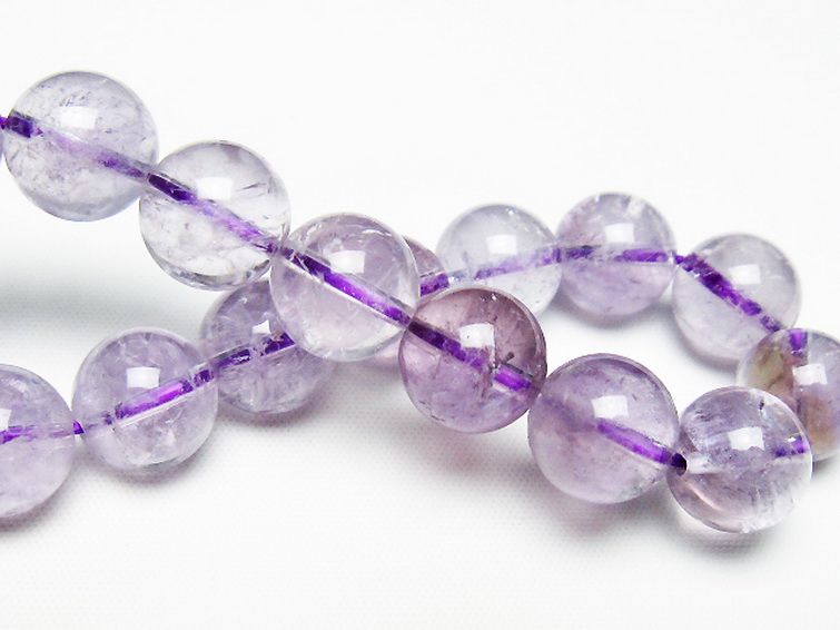 アメジスト ブレスレット 12mm [T403-18035] 2枚目