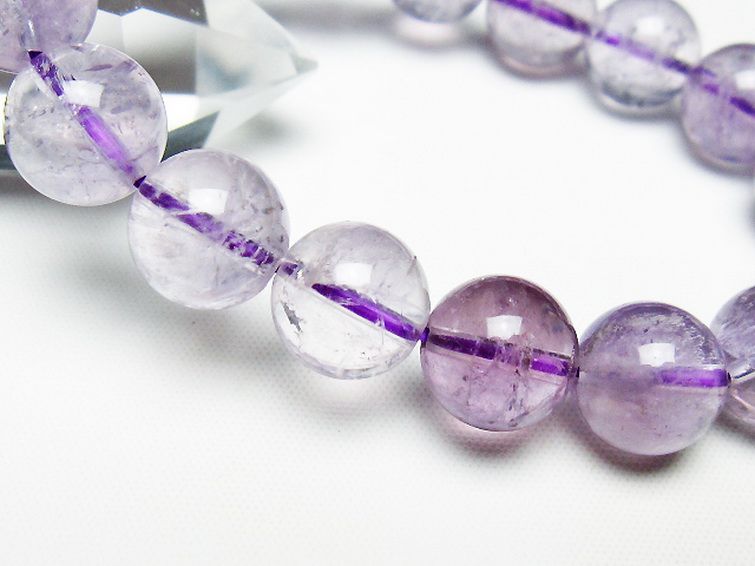 アメジスト ブレスレット 12mm [T403-18035] 3枚目
