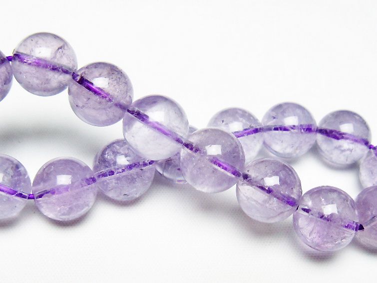 アメジスト ブレスレット 12mm [T403-18045] 2枚目