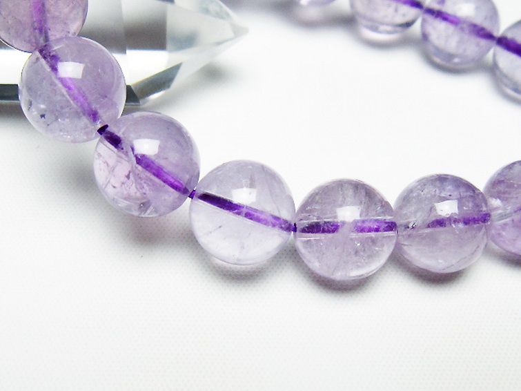 アメジスト ブレスレット 12mm [T403-18045] 3枚目