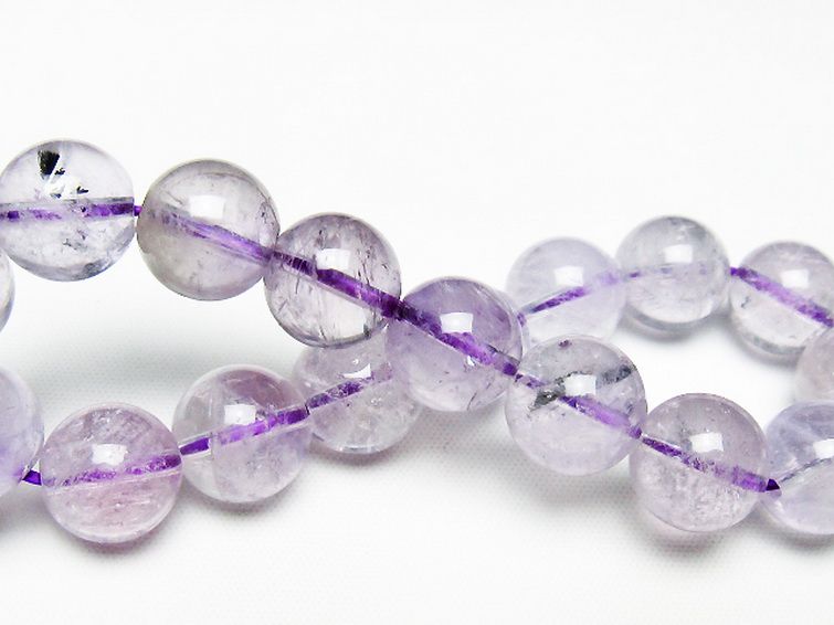 アメジスト ブレスレット 12mm [T403-18047] 2枚目