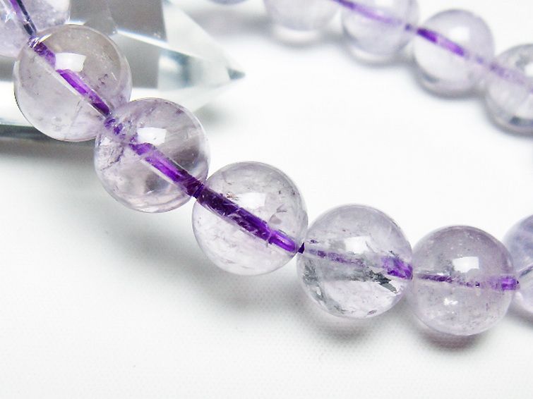 アメジスト ブレスレット 12mm [T403-18047] 3枚目