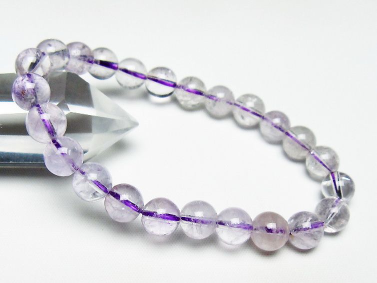 アメジスト ブレスレット 8mm [T403-18064] 1枚目