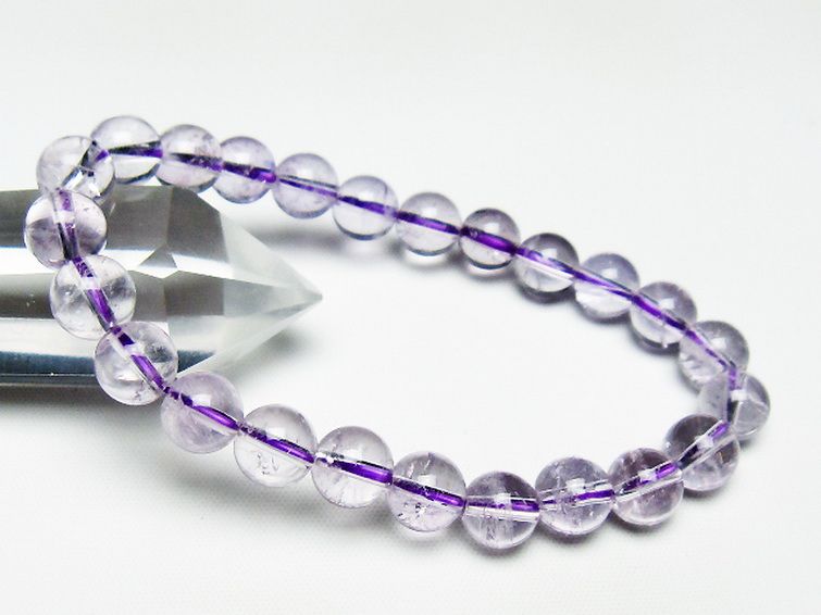 アメジスト ブレスレット 8mm [T403-18065] 1枚目