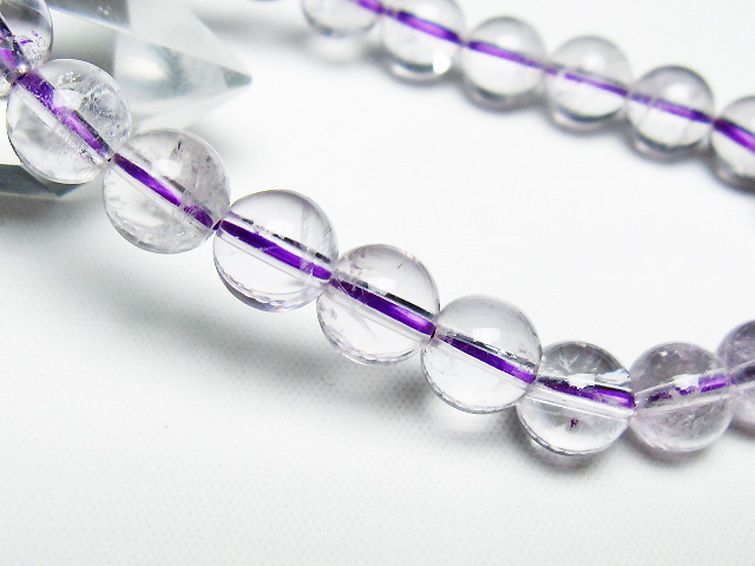 アメジスト ブレスレット 8mm [T403-18066] 3枚目