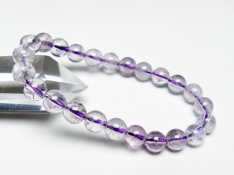 アメジスト ブレスレット 8mm [T403-18069] 1枚目
